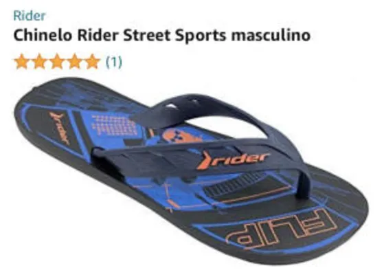 [PRIME] R$ 16,00 - Chinelo Rider Street Sports masculino | R$ 16