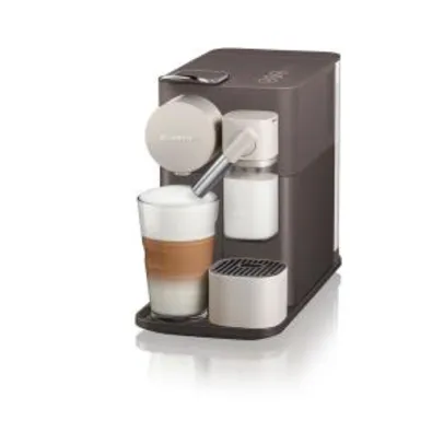 Máquina de Café Nespresso Lattissima One F111 com Kit Boas Vindas - Marrom Mocha 110V - R$539