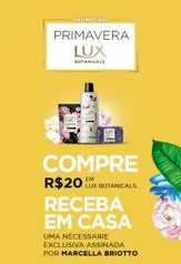 Primavera Lux: compre R$20 em Lux Botanicals e receba uma nécessaire em casa