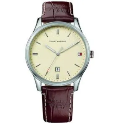 [VIVARA] Relógio Tommy Hilfiger Masculino Couro Marrom - R$225