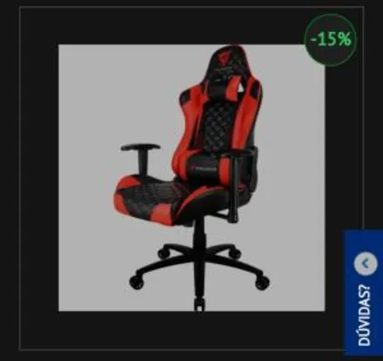 Saindo por R$ 690: Cadeira Gamer Profissional TGC12 THUNDERX3 | R$690 | Pelando