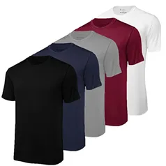 Kit 5 Camisetas Academia Dry Fit UV Protection 