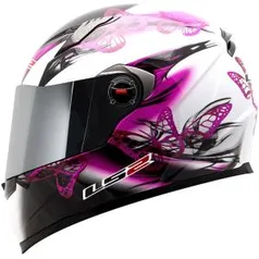 Capacete - Ls2 - Cap Ff358 Chic White - R$236