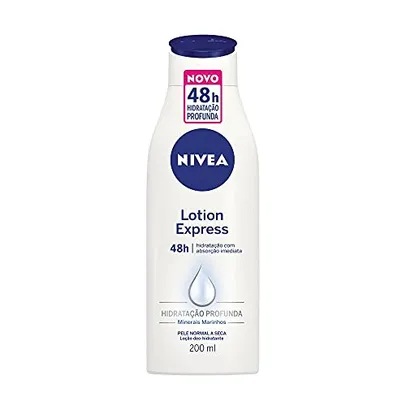 Hidratante Desodorante Nivea Lotion Express 200Ml, Nivea