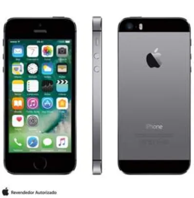 IPhone 5S 16GB Space Gray R$1.232,80