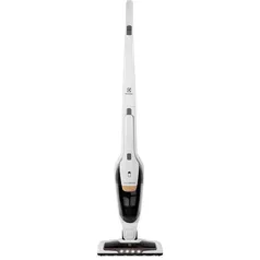 Aspirador de Pó Vertical Electrolux Ergorapido 2 em 1 Branco Luz LED (ERG25B) - até 38 min Filtro HEPA Função BrushRollClean 420ml - Bivolt