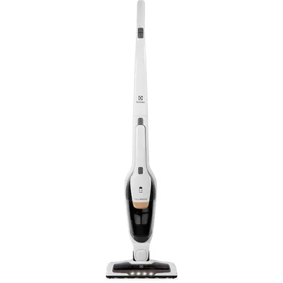 Aspirador de Pó Vertical Electrolux Ergorapido 2 em 1 Branco Luz LED (ERG25B) - até 38 min Filtro HEPA Função BrushRollClean 420ml - Bivolt