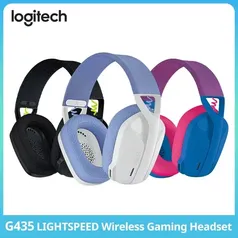 [Moedas] Headset Sem Fio Logitech G435 Lightspeed Bluetooth