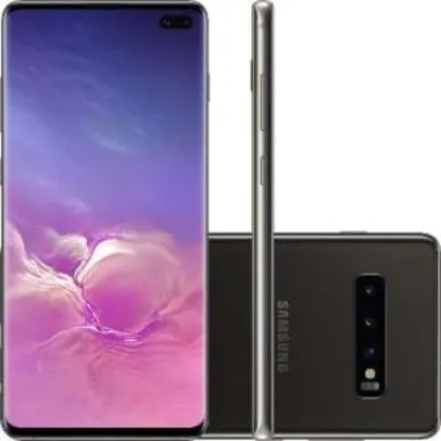 (R$2.450 - AME) Smartphone Samsung Galaxy S10+ 128GB Dual Chip Android 10 Tela 6.5" | R$2.601