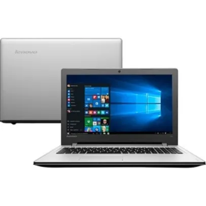 Notebook Lenovo Ideapad 300 Intel Core i5 8GB 1TB Tela LED 15,6" por R$ 1848