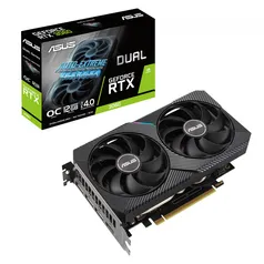 Placa de Vídeo Asus GeForce RTX 3060 DUAL OC V2, LHR, 12GB, GDDR6, DLSS, Ray Tracing, 90YV0GB2-M0NA10