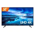 Smart TV LED 50” Ultra HD 4K Samsung 50AU7700 3 HDMI USB Processador Crystal 4K