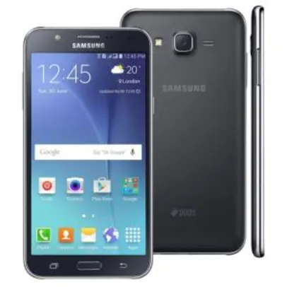 Smartphone Samsung Galaxy J7 Duos 5.5", 4G, Câmera 13MP, Android 5.1 - R$699