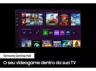 Smart Tv 50'' 3 em 1. 4k Uhd 50cu7700 2023 Preta Samsung