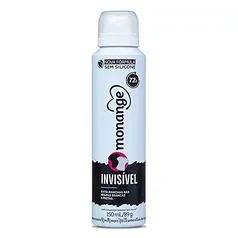 [REC] Desodorante Aerossol Monange Anti Manchas, Invisivel Aero, 90g