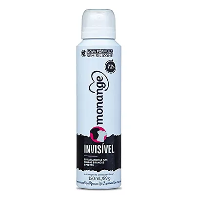 [REC] Desodorante Aerossol Monange Anti Manchas, Invisivel Aero, 90g