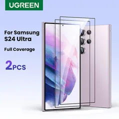 UGREEN Protetor de Tela para Samsung Galaxy S24 Ultra, Película De Vidro 2 peças 