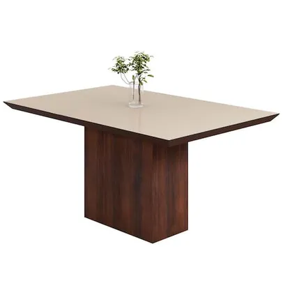 Mesa de Jantar Viero Móveis Loren 160x90 - "" cadeiras não inclusa ""