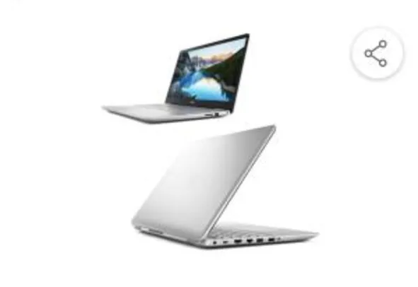 Notebook Dell Inspiron I15-5584-m60s 8ª Geração Intel Core I7 8gb 1tb + 128gb Ssd Placa Vídeo Fhd 15.6" Windows 10 Prata Mcafee - R$3887