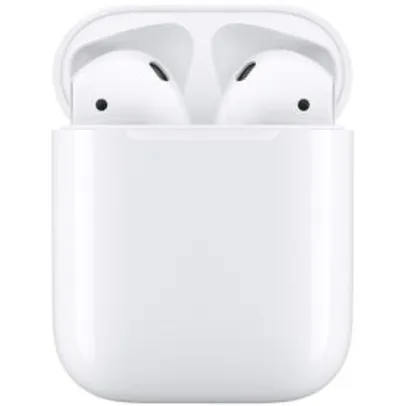 (APP+CC AMERICANAS) Airpods Branco com Estojo de Recarga - Apple