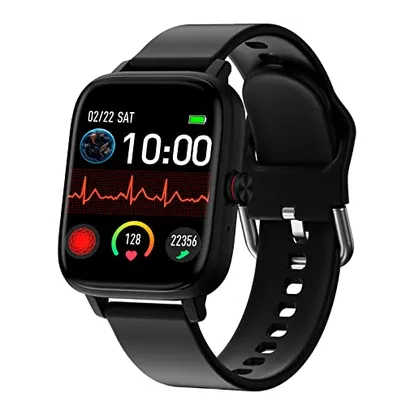 Relógio Inteligente,Laxasfit Fitness Tracker Com Monitor De Saúde Para Frequência Cardíaca, Spo2, So