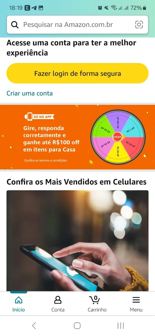 Imagen na descrição da promoção