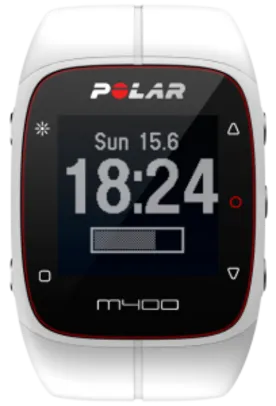 [Saraiva]Monitor de Frequência Cardíaca Com GPS Polar M400 Whi Hr Branco por R$ 949
