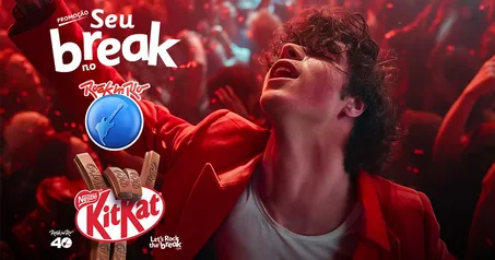 Promoção KitKat - Seu Break no Rock In Rio
