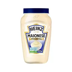 (REC / 50% off na 2º unidade / SUPER R$7,98) Maionese Heinz 400G