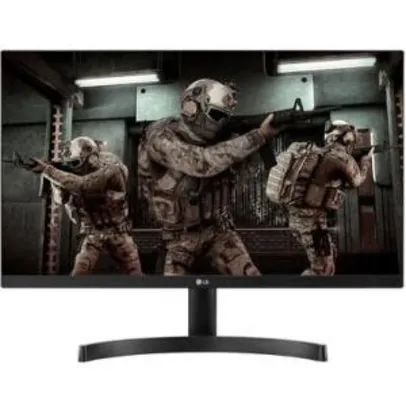 Monitor Gamer LG LED 23.8´, Full HD, IPS, 2 HDMI, FreeSync, 1ms - 24ML600M | R$940