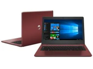 Notebook Positivo Stilo Colors XC3634 - Intel Dual Core 4GB SSD 32GB 14” Windows 10