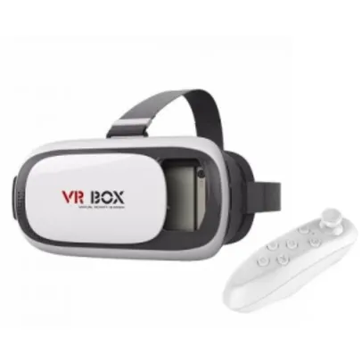 Óculos Realidade Virtual 3d Com Controle - Vr Box 2.0 por R$ 34,48