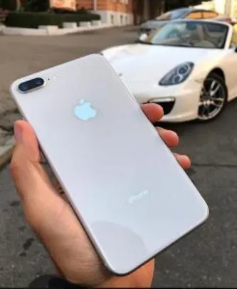 iPhone 8 Plus 64gb Silver Tela 5.5” iOS 12 4G Câmera 12 MP - Apple R$ 3194