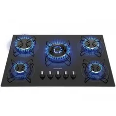 Cooktop 5 Bocas Mondial Tripla-chama CTG-03 Bivolt | R$359