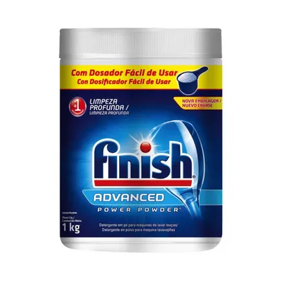 Detergente Em Pó Finish Para Máquina de Lava Louças 1kg