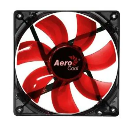 [PRIME] Cooler Fan 12cm RED LED EN51363 Vermelho AEROCOOL