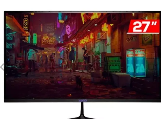 MONITOR GAMER MANCER HORIZON Z27, 27 POL. VA, FULL HD, 1MS, 75HZ, FREESYNC, VGA/HDMI, MCR-HZN27-BL1