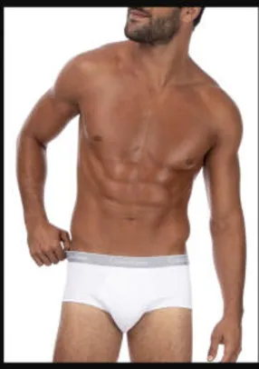 Kit 2 Cuecas Slip Calvin Klein Underwear R$67