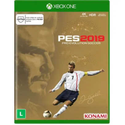 (R$24 com Ame) Game Game Pro Evolution Soccer 2019 David Beckham Edition - XBOX ONE