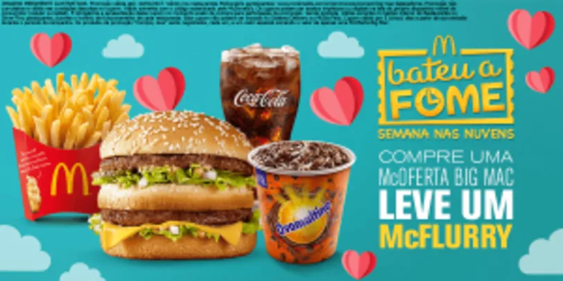Compre McOferta Big Mac Leve McFlurry Pegue O cupom!