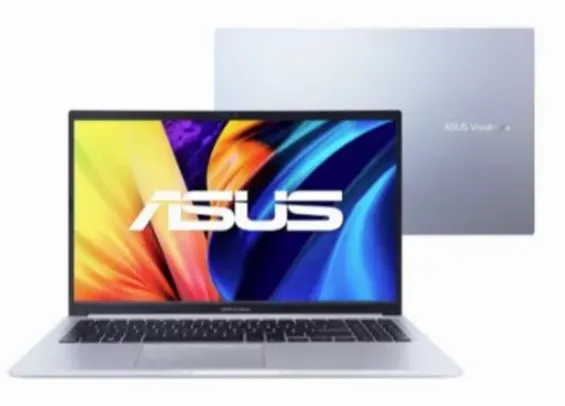 Notebook ASUS Vivobook M1502IA-EJ251 AMD Ryzen™ 5 4600H 8GB 256GB SSD Linux Keep OS 15,6&quot; LED Prata