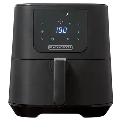 Saindo por R$ 499,99: Fritadeira Elétrica Air Fryer Black + Decker sem Óleo 7 Litros 127V Preto - AFD7Q-BR | Pelando