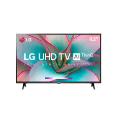 Smart TV LED 43" LG 43UN7300 UHD 4K Bluetooth HDR 10 Thing Ai Google Assistente - Alexa Iot Função Gamer