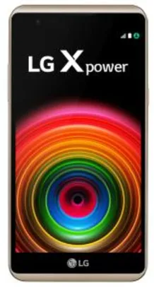 Smartphone LG X Power Dourado 16Gb - R$500