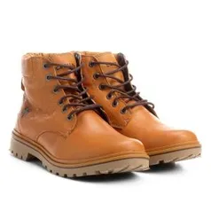 Cavalera - Bota Couro Leo Mostarda - R$119,0