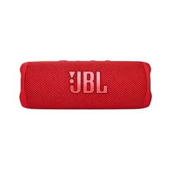 Caixa de Som JBL Flip 6 Bluetooth 20W à Prova D'água Vermelha