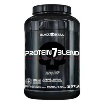 Whey Protein 7 Blend Black Skull 1,85 Lbs - R$124