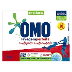 Sabão em Pó Omo Lavagem Perfeita 1.6kg - Edição Limitada (Embalagem pode variar)