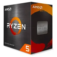Processador AMD Ryzen 5 5600X Hexa-Core 3.7GHz (4.6GHz Turbo) 35MB Cache AM4, 100-100000065BOX