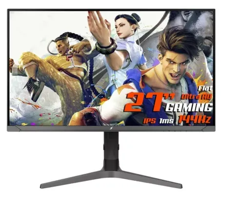 Monitor Gamer SuperFrame Epic, 27 Pol, 4K, IPS, 1ms, 144Hz, G-Sync/FreeSync, HDMI/DP, MSFE-27144